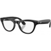 Умные очки Ray-Ban Meta* Skyler Gen 2 Shiny Black, Фотохромные линзы Graphite Green Transitions (RW4014)